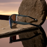 Costa Del Mar sunglasses Rincon 11 Smoke Crystal frame Green Mirror Glass 580 lens