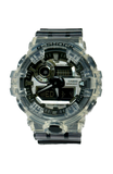 Casio G-Shock GA700SK-1 Resin transparent Band Metallic Face skeleton