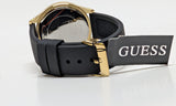 GUESS Women's watch GW0359L1 ANNA gold dial black band