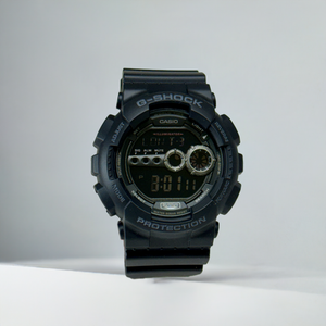 Casio G-Shock GD100-1B Men's Digital Outdoor Watch BLACK NEW