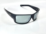 Costa Del Mar Reefton Pro matte black frame Gray Silver Mirror 580 glass lens