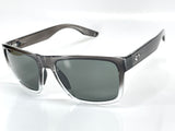 Costa Del Mar Paunch XL sunglasses Fog Gray frame 580 gray glass lens NEW
