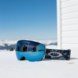 Oakley Snow Goggles Flight Deck Pro L Forms strap Prizm Argon + Sapphire Iridium lens