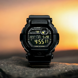 Casio GD350-1B G-Shock Digital Day Date Dial Black Resin Band Watch New