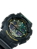 Casio G-Shock GA100RC-1A Ana Digi black watch NEW