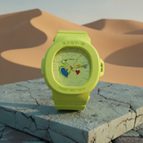 Casio Baby-G BGA10-3ACR green watch 	Playful Hearts Series NEW