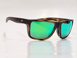 Costa Broadbill  Matte Tortoise Green Mirror 580G