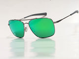 Costa Del Mar 06S6002 Canaveral Brushed Gunmetal Green Mirror 580G Sunglasses