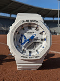 CASIO G-Shock GA2100HDS-7ACR white blue Analog Digital watch