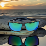 Costa Del Mar Rincon 11 Tortoise frame Green Mirror Glass (580) lens