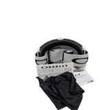 Oakley Target Line L – Matte White frame Dark Grey lens