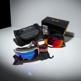 Oakley Snow Goggles Line Miner Pro M Hibiscus Prizm Argon extra lens Prizm Torch Iridium