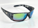 Costa Del Mar Blackfin Pro Tiger Shark Green Mirror 580 Glass Lens Sunglasses