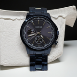 Guess Mens watch GW0490G4 Black Navy stainless steel