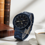 Guess Mens watch GW0490G4 Black Navy stainless steel