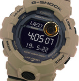 Casio GBD800UC-5 G-Shock Black Digital Dial Brown Resin Band Watch New