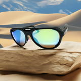 Costa Del Mar Grand Catalina matte black frame green 580 glass polarized lens NEW