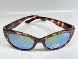 Costa Del Mar Sunglasses Maya Coral Tortoise green mirror 580 glass Lens