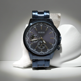 Guess Mens watch GW0490G4 Black Navy stainless steel