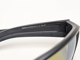 Costa Del Mar Fantail PRO Matte Black Frame Sunrise Silver Mirror 580 Glass Polarized Sunglasses