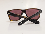 Costa Broadbill II Sunglasses Matte Tortoise Gold Mirror 580 glass lens