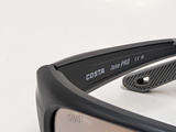 Costa Del Mar Sunglasses Jose Pro Black Copper Silver Mirror 580 glass lens