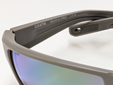 Costa Del Mar 06S9080 Reefton Pro Matte Olive Shale Green Mirror 580 glass Sunglasses