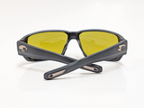 Costa Del Mar Fantail PRO Matte Black Frame Sunrise Silver Mirror 580 Glass Polarized Sunglasses