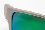Costa Del Mar 06S9080 Reefton Pro Matte Olive Shale Green Mirror 580 glass Sunglasses
