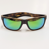 Costa Broadbill  Matte Tortoise Green Mirror 580G