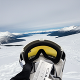 Oakley Snow Goggles Target Line L Matte white frame Hi Yellow lens NEW