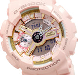 Casio GMAS110MP-4A1 G-Shock Rose Gold Analog Digital Pink Watch