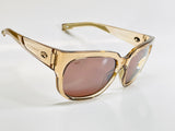 Costa Del Mar Waterwoman 2 shiny blonde crystal frame Copper Silver Mirror 580P plastic lens