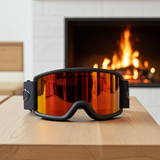 Oakley Snow Goggles Target Line L Blackout frame strap Fire Iridium Lens