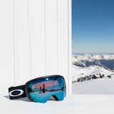 Oakley Snow Goggles Flight Path L matte black Blue sapphire prizm lens NEW