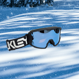 Oakley Snow Goggles Line Miner L Factory Pilot Black blue sapphire prizm lens