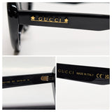 Gucci GG1170S-001 Cat Eye women sunglasses black frame grey lens