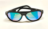 Costa Del Mar Grand Catalina matte black frame green 580 glass polarized lens NEW