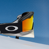 Oakley Snow Goggles Target Line L Matte Black Fire Iridium lens NEW