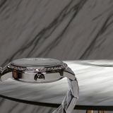 GUESS womens watch W1209L1 Chelsea Crystal Silver Dial