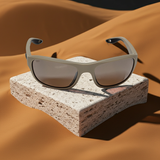 Costa Del Mar Clipperton Sunglasses matte sand copper silver mirror 580 glass lens