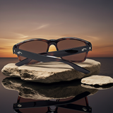 Costa Del Mar Paunch Sunglasses Tortoise frame Green Mirror 580P plastic lens