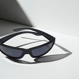 Costa Del Mar Tailfin Medium Black matte frame 580P Gray Plastic lens