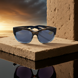 Costa Del Mar Waterwoman Shiny Wahoo Frame Gray 580P plastic lens