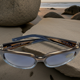 Costa Del Mar Waterwoman Shiny Wahoo Frame Gray 580P plastic lens