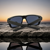 Costa Del Mar Lido sunglasses Moss metallic frame Gray 580P plastic lens