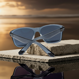 Costa Del Mar LOS ALIJOS translucent deep blue frame Blue 580P plastic lens NEW