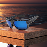 Costa Del Mar Taxman sunglasses deep water camo blue 580 glass lens
