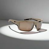 Costa Del Mar 06S9080 Reefton Pro Matte Sand Copper Silver Mirror 580G Sunglasses