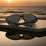 Costa Del Mar TUNA ALLEY PRO tiger shark frame blue mirror glass 580G lens